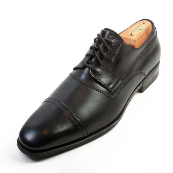 Gucci Other - Gucci Black Leather Cap Toe Oxford Shoes